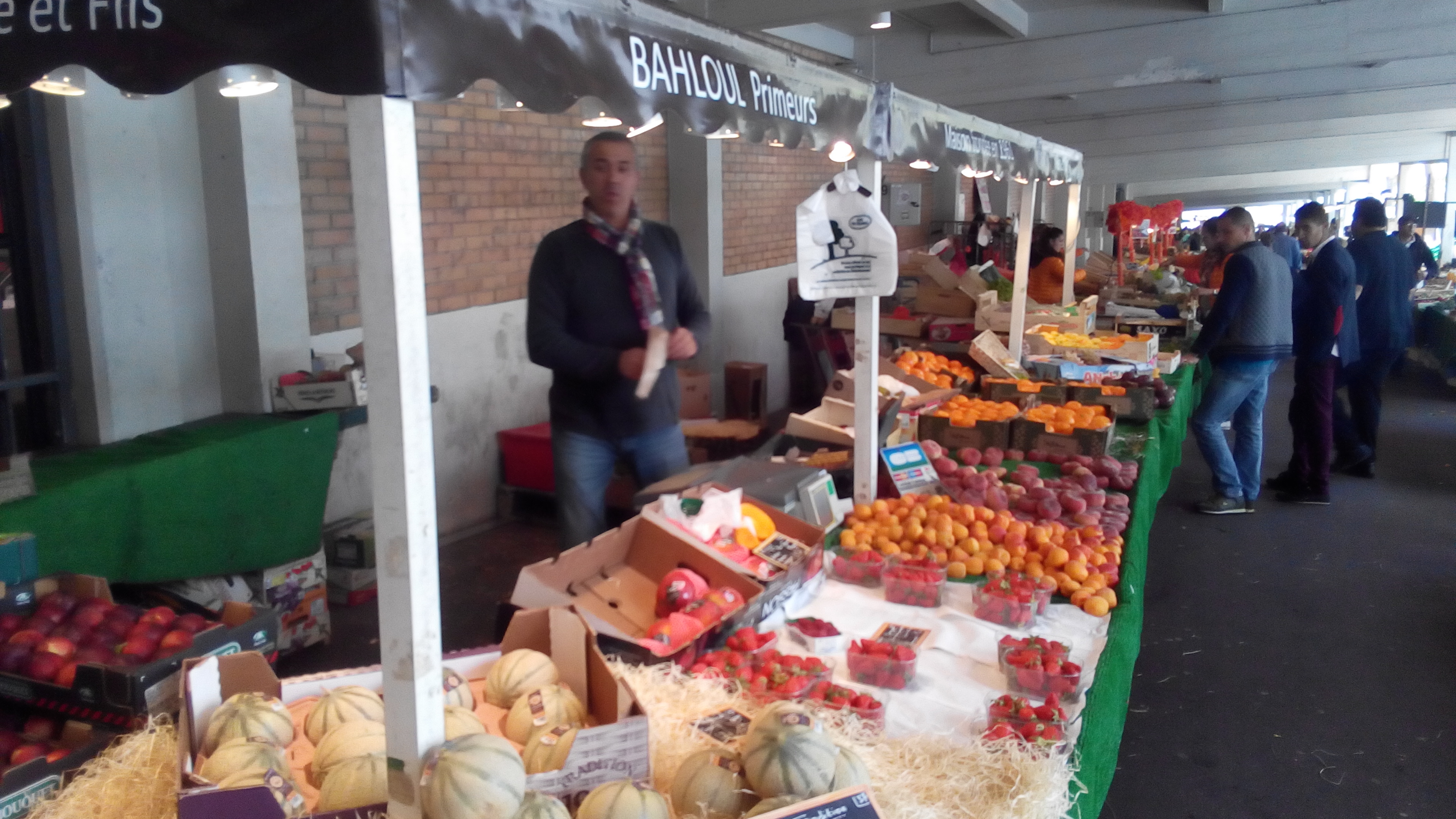 vendeur marché de talensac nantes
