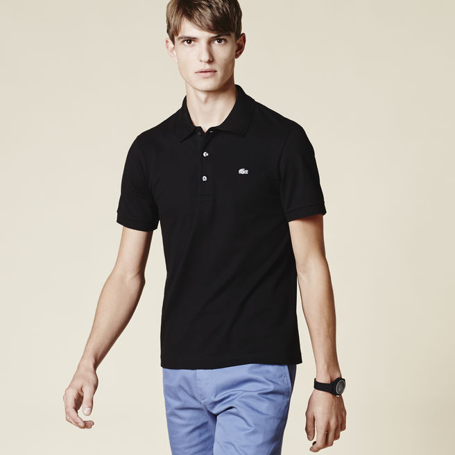 Polo lacoste noir