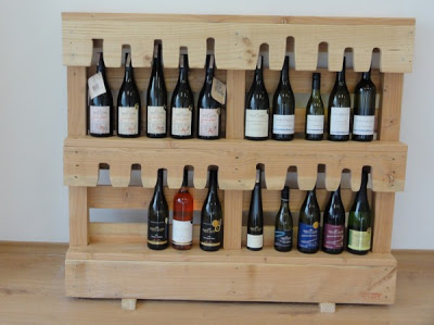 cave vin palette bois