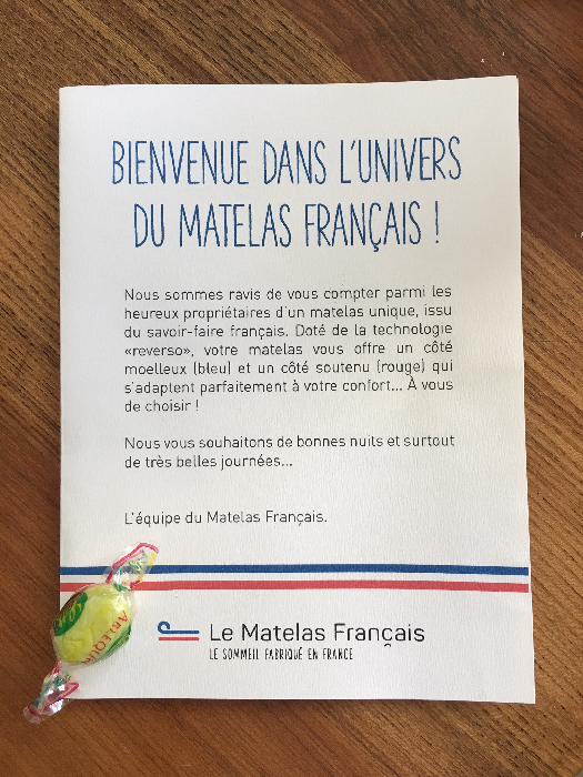 avis matelas francais