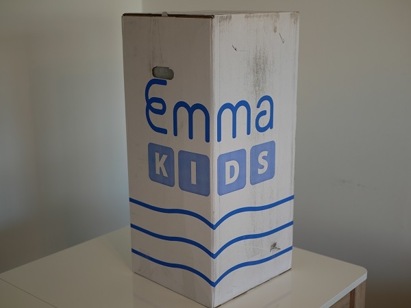 emballage matelas emma kids