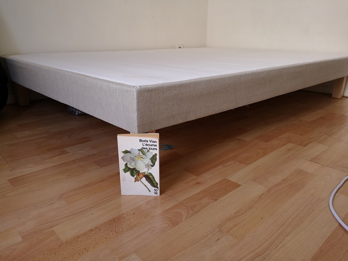 sommier le matelas vert