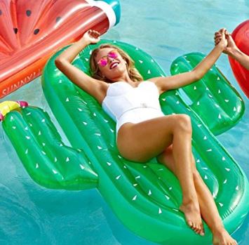 bouée gonflable cactus