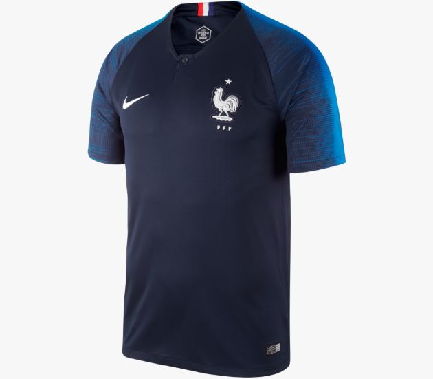 maillot équipe de France domicile