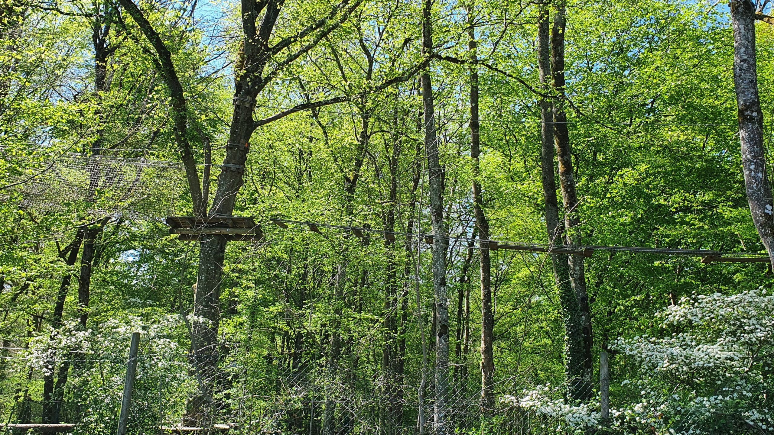 accrobranche center parcs vilage nature paris