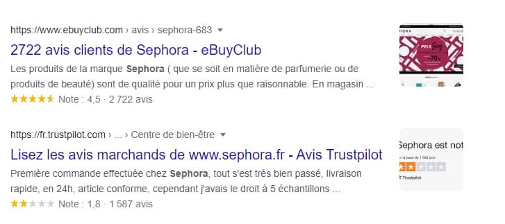 avis sephora