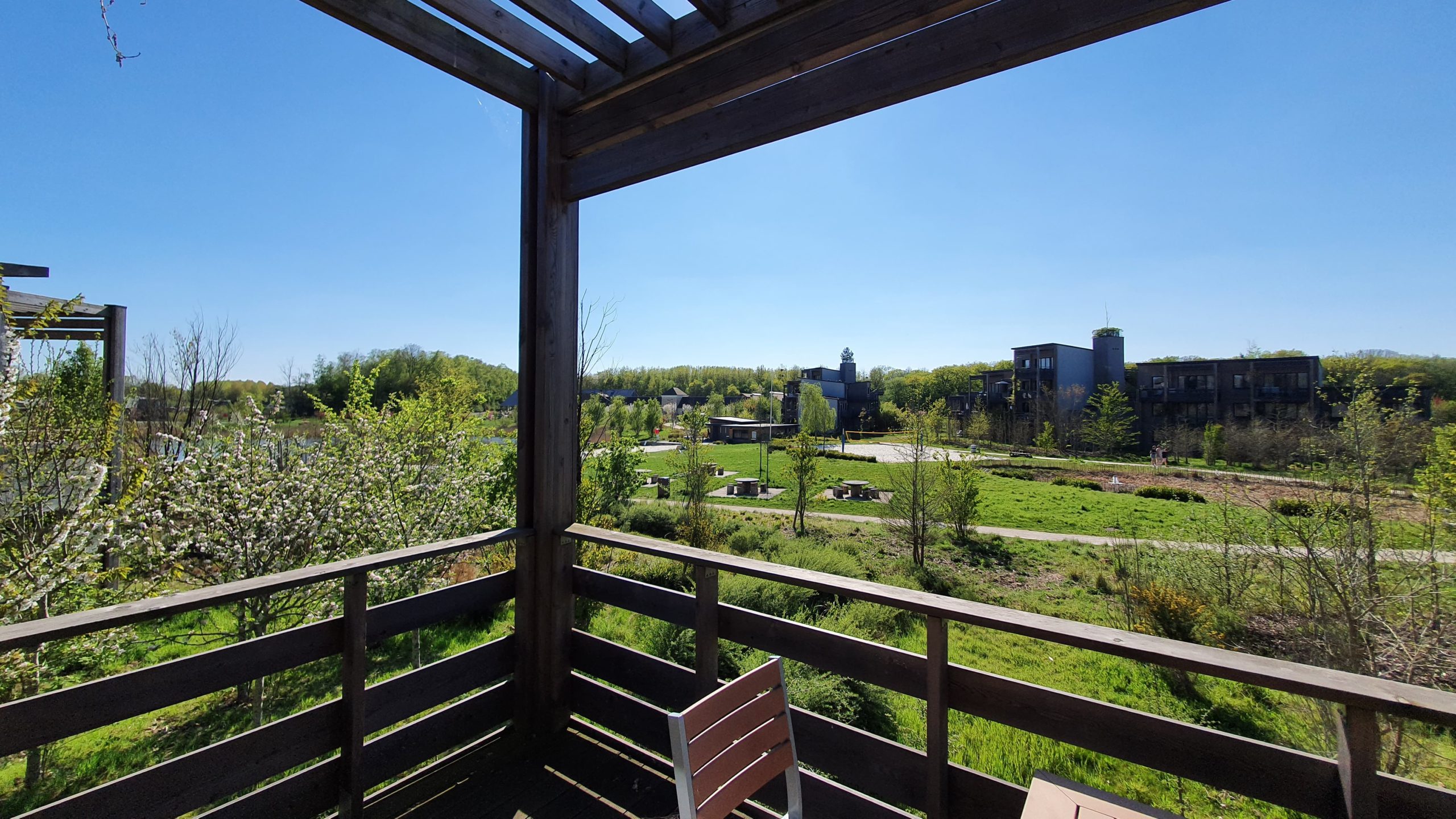 balcon vue plage center parcs village nature paris
