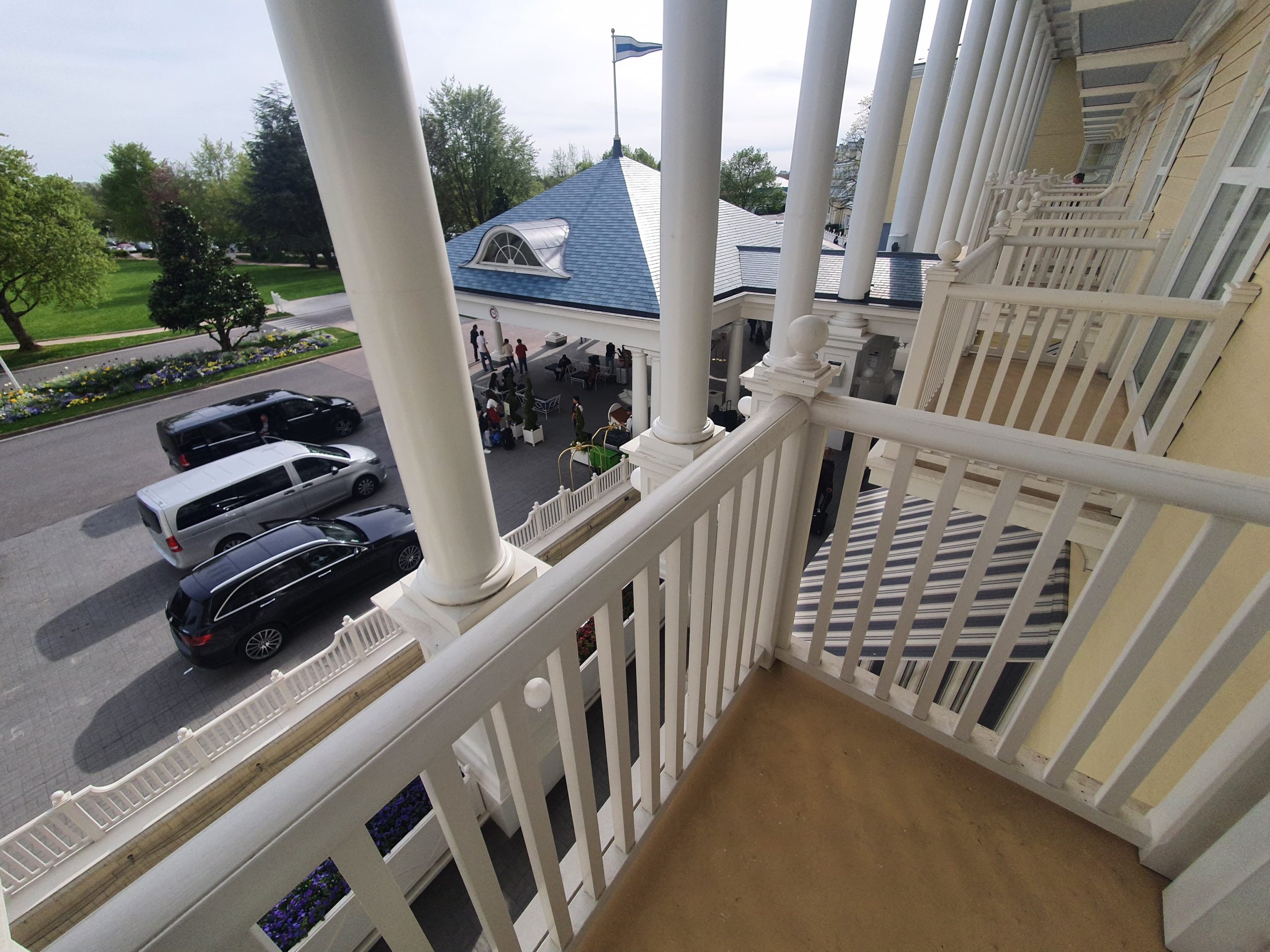 balcons hôtel Newport Bay Club de Disney Paris