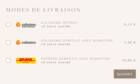 livraison alexandre de paris