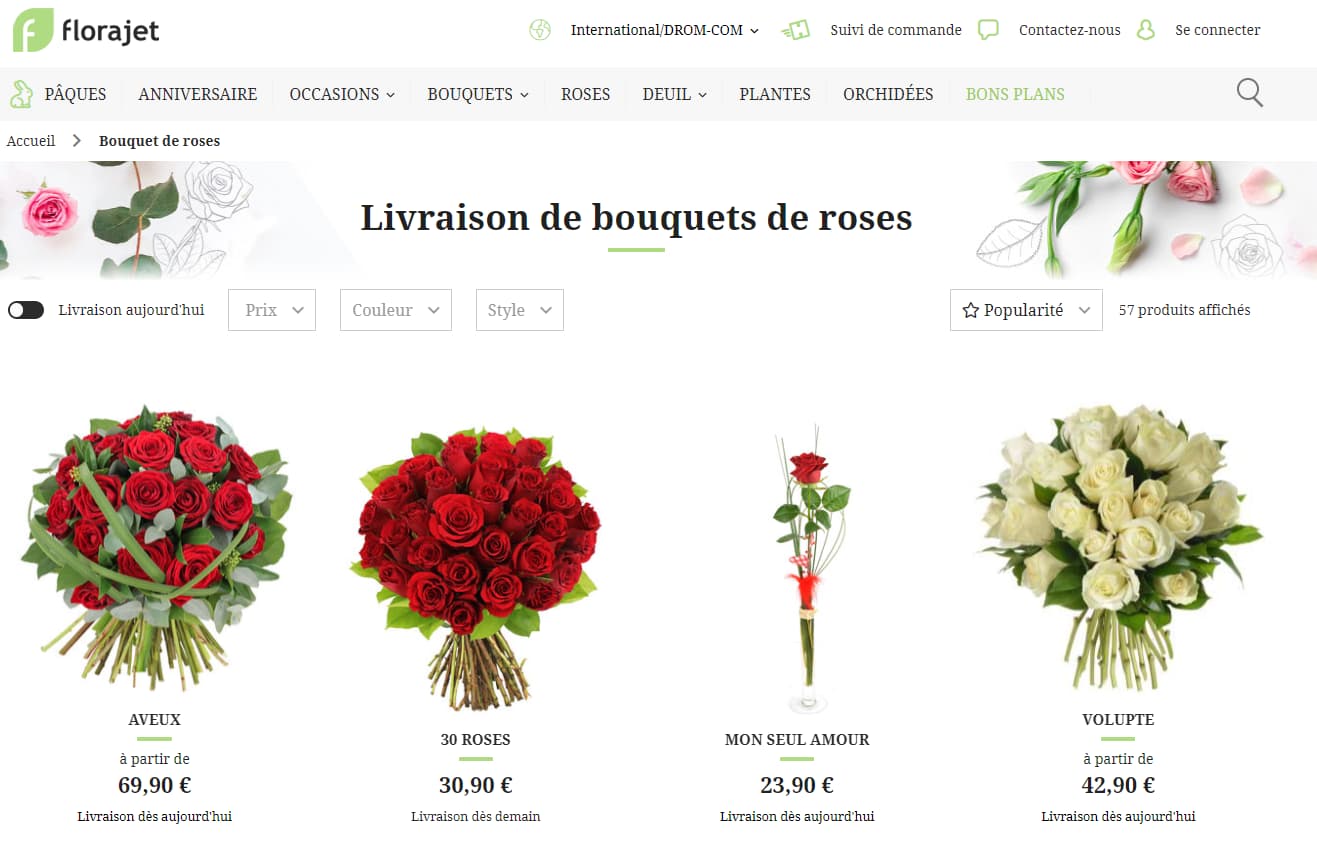marque florajet