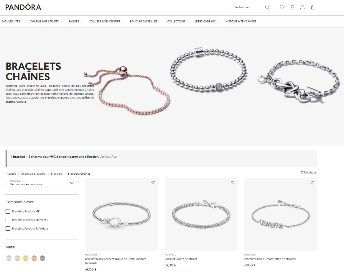 marque pandora
