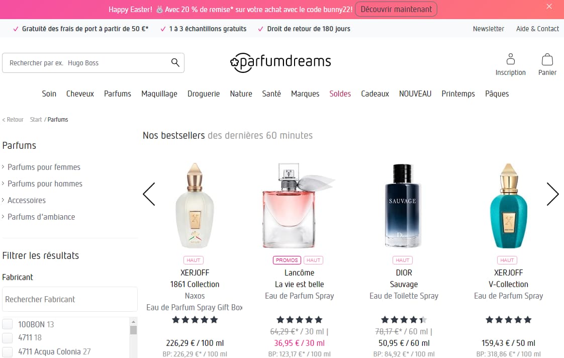 marques parfumdreams