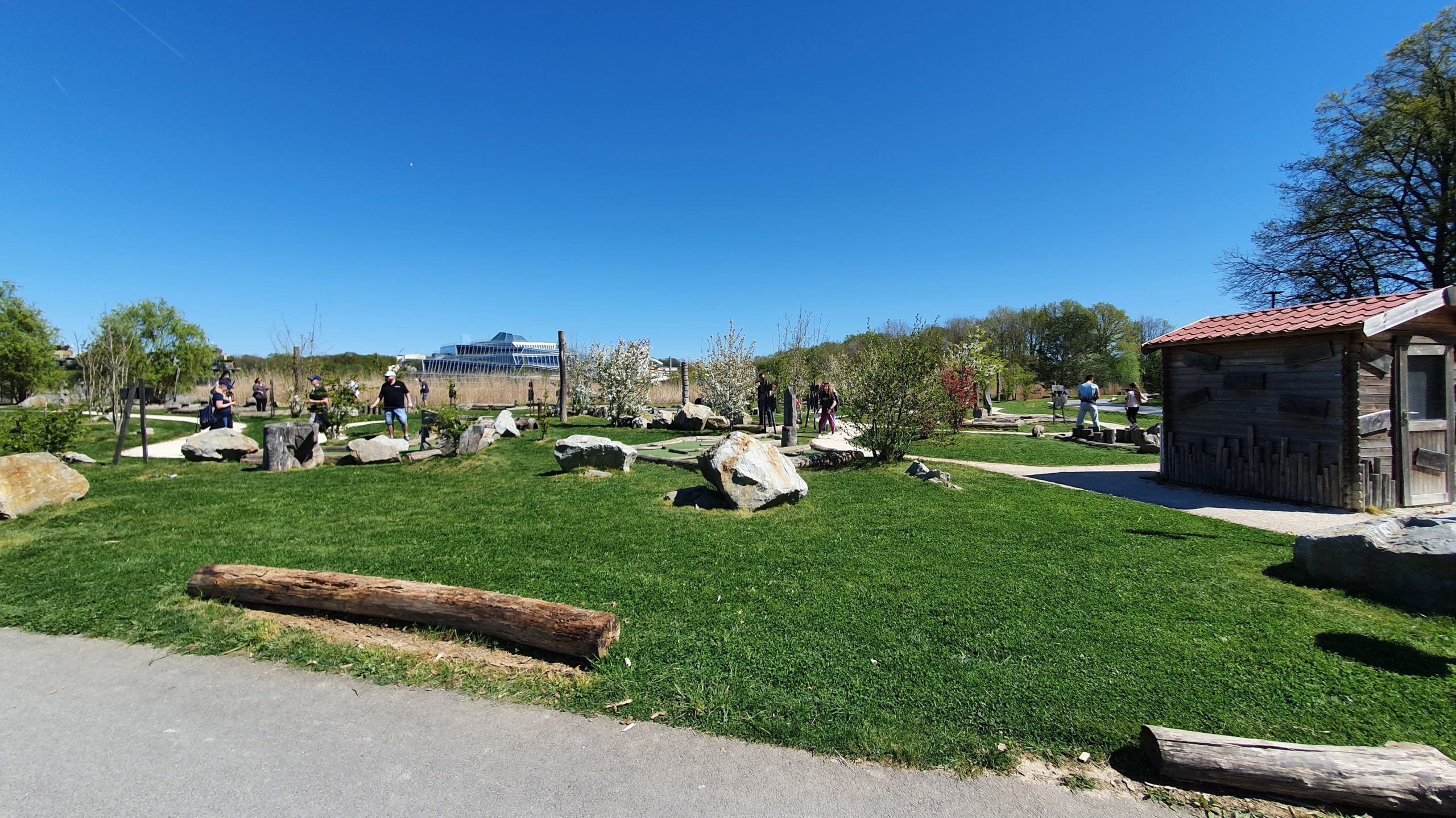 minigolf center parcs village nature paris