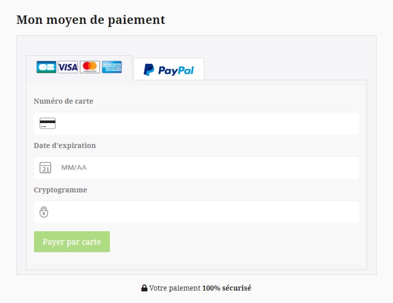 moyen de paiement florajet