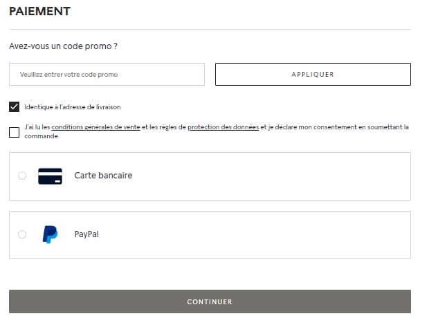 paiement pandora
