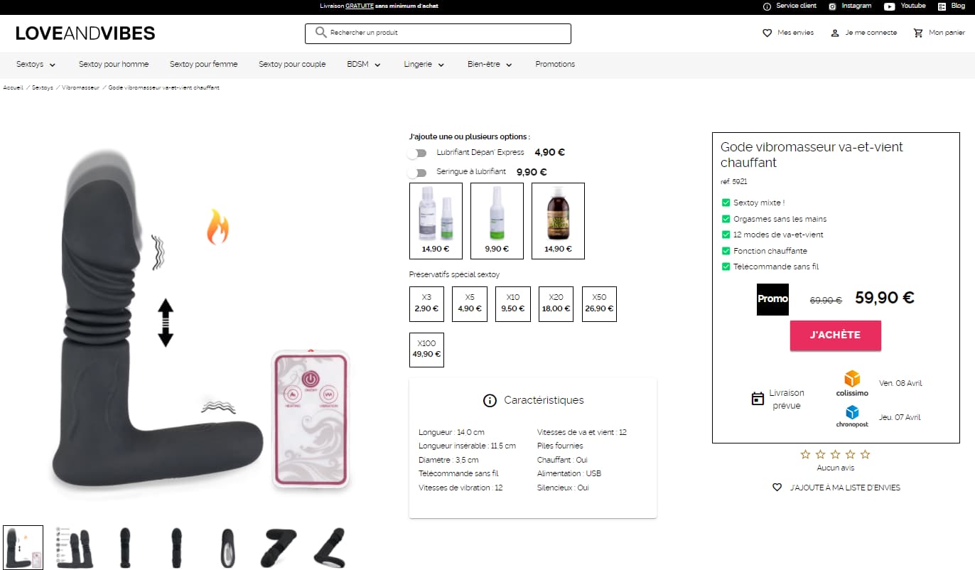 produit love and vibes