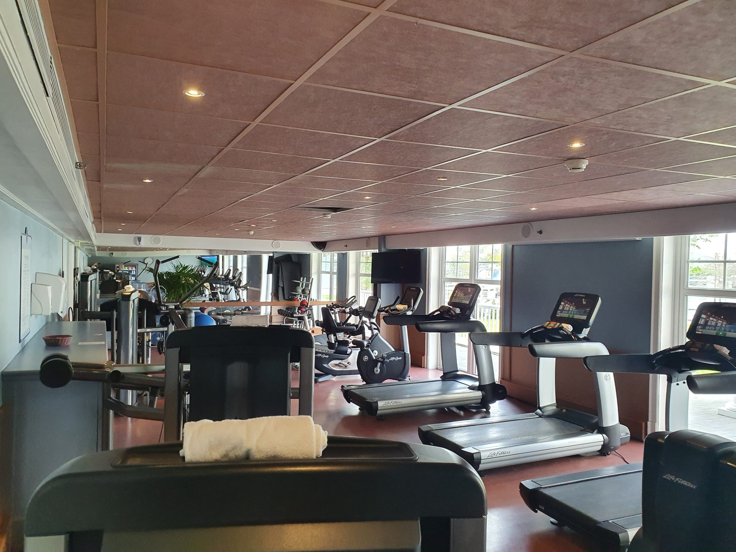 salle de sport hôtel Newport Bay Club de Disney Paris