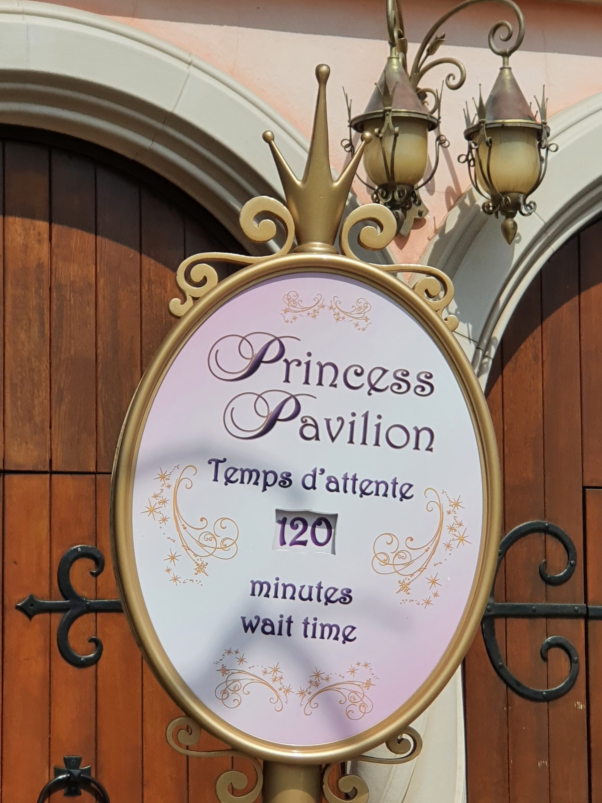temps attente pavillon des princesses disneyland paris