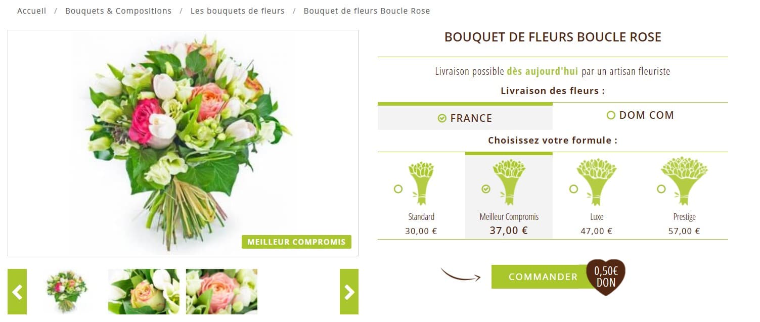 bouquet fleur agitateur floral