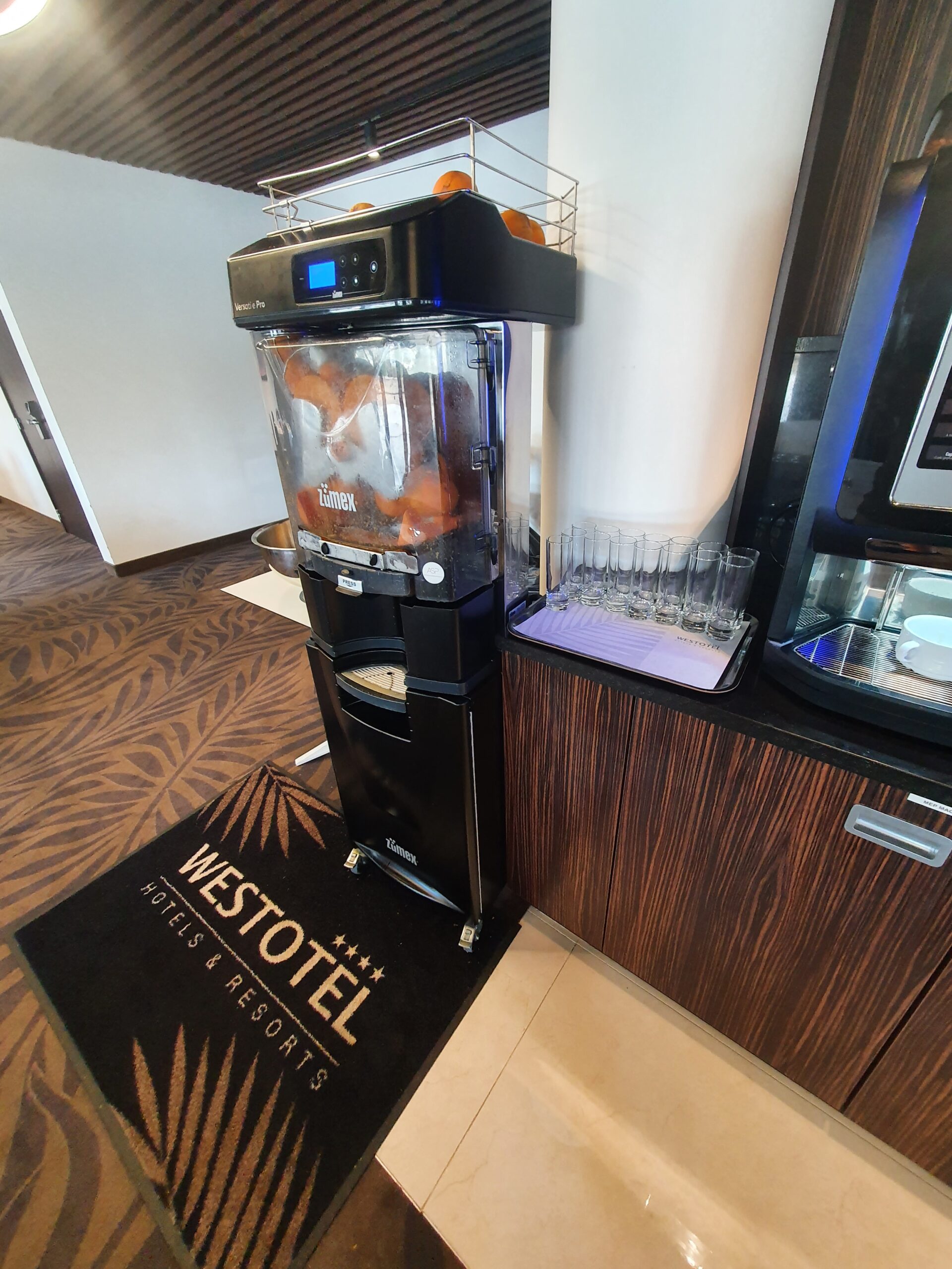 jus d'orange frais westotel pornic