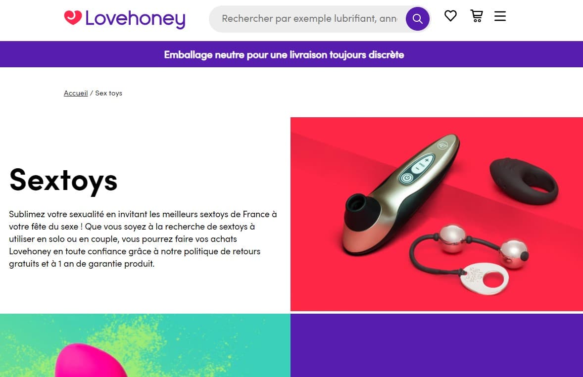 avis marque love honey