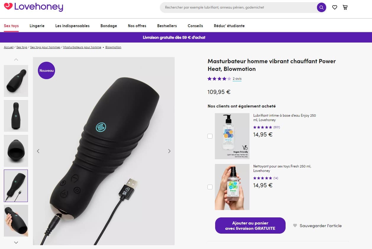 avis produit lovehoney