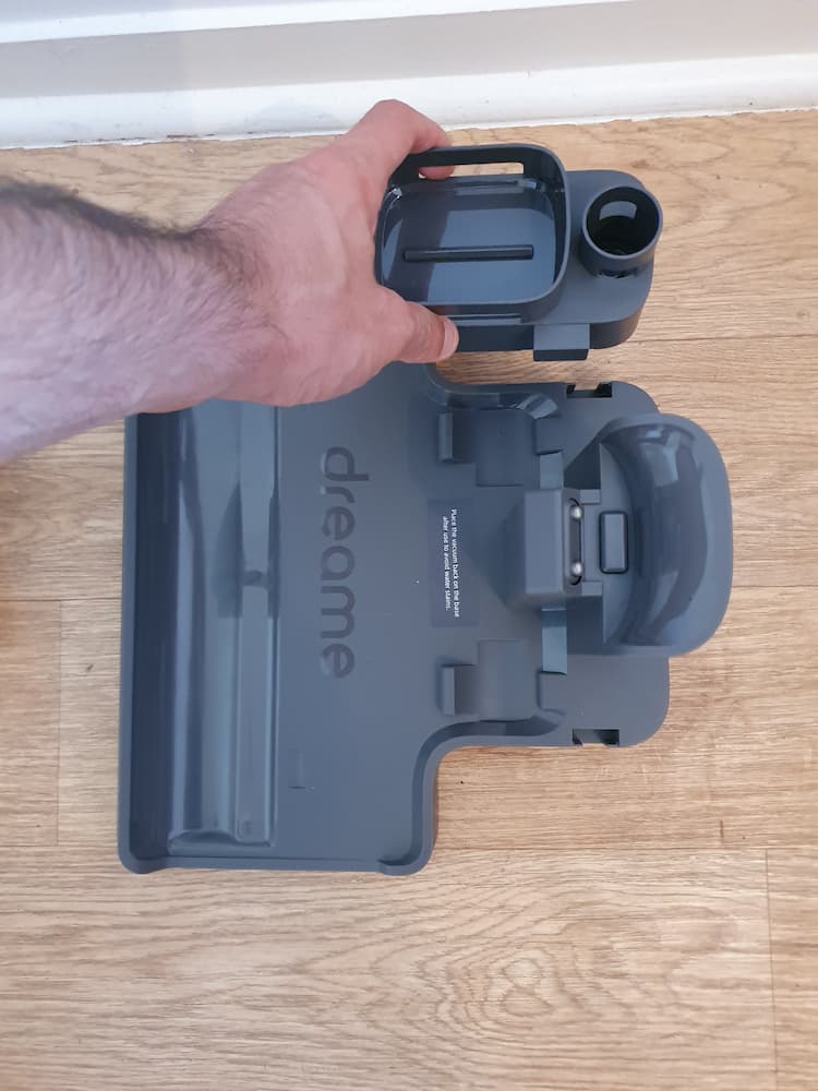 installation base aspirateur dreame h12 1