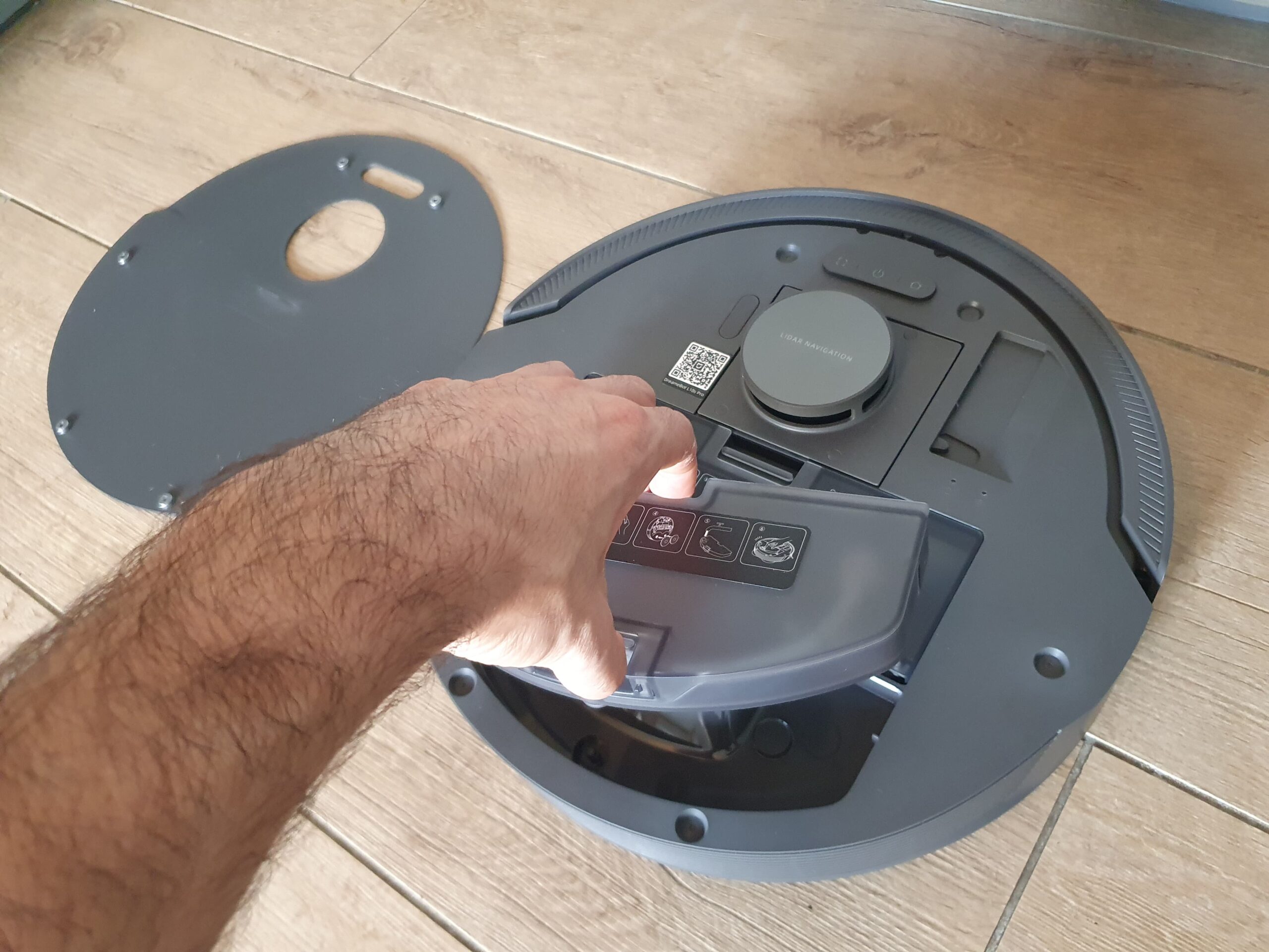 bac poussiere aspirateur dreamebot l10s pro