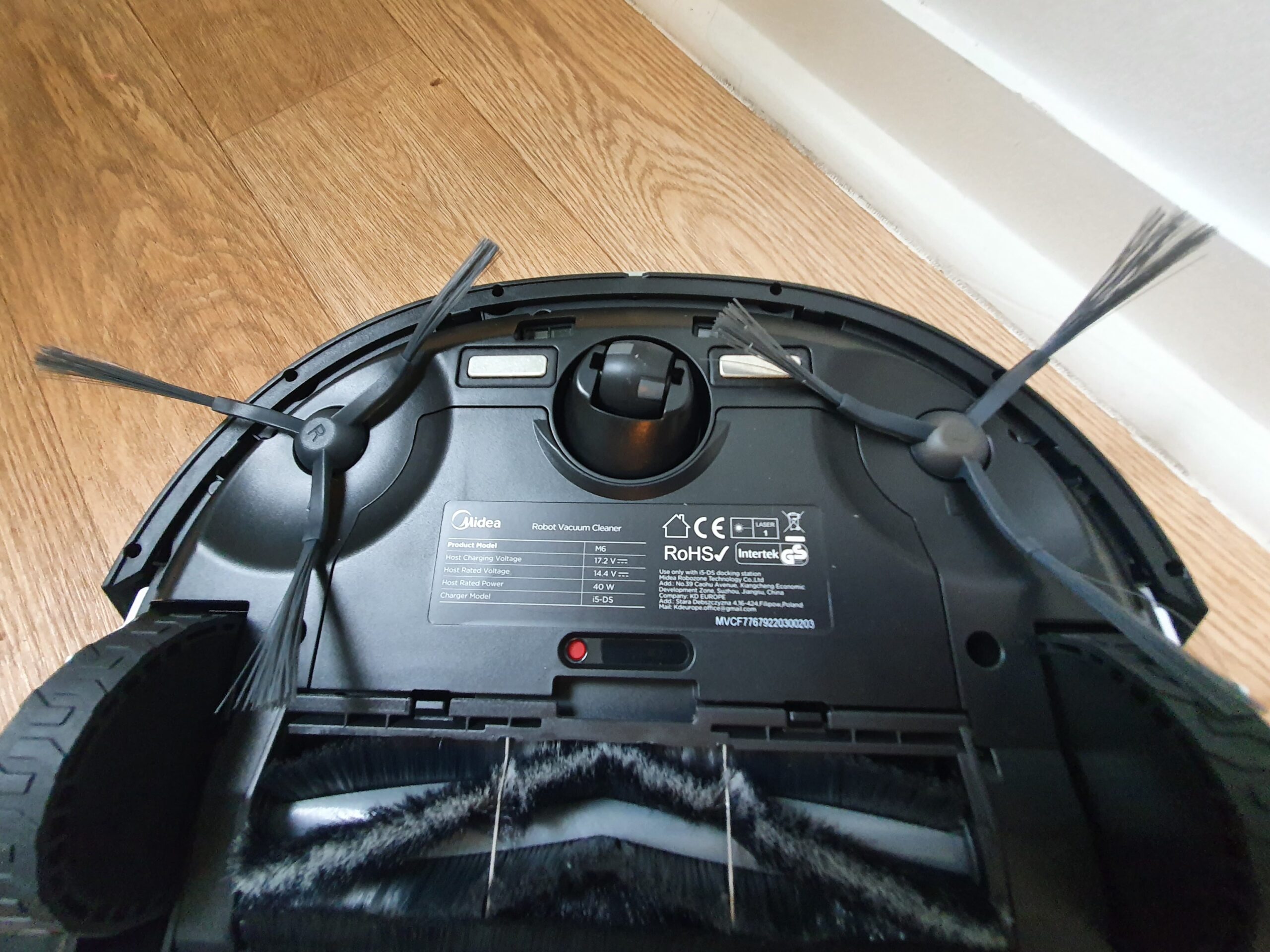 roue directionnelle aspirateur robot midea m6