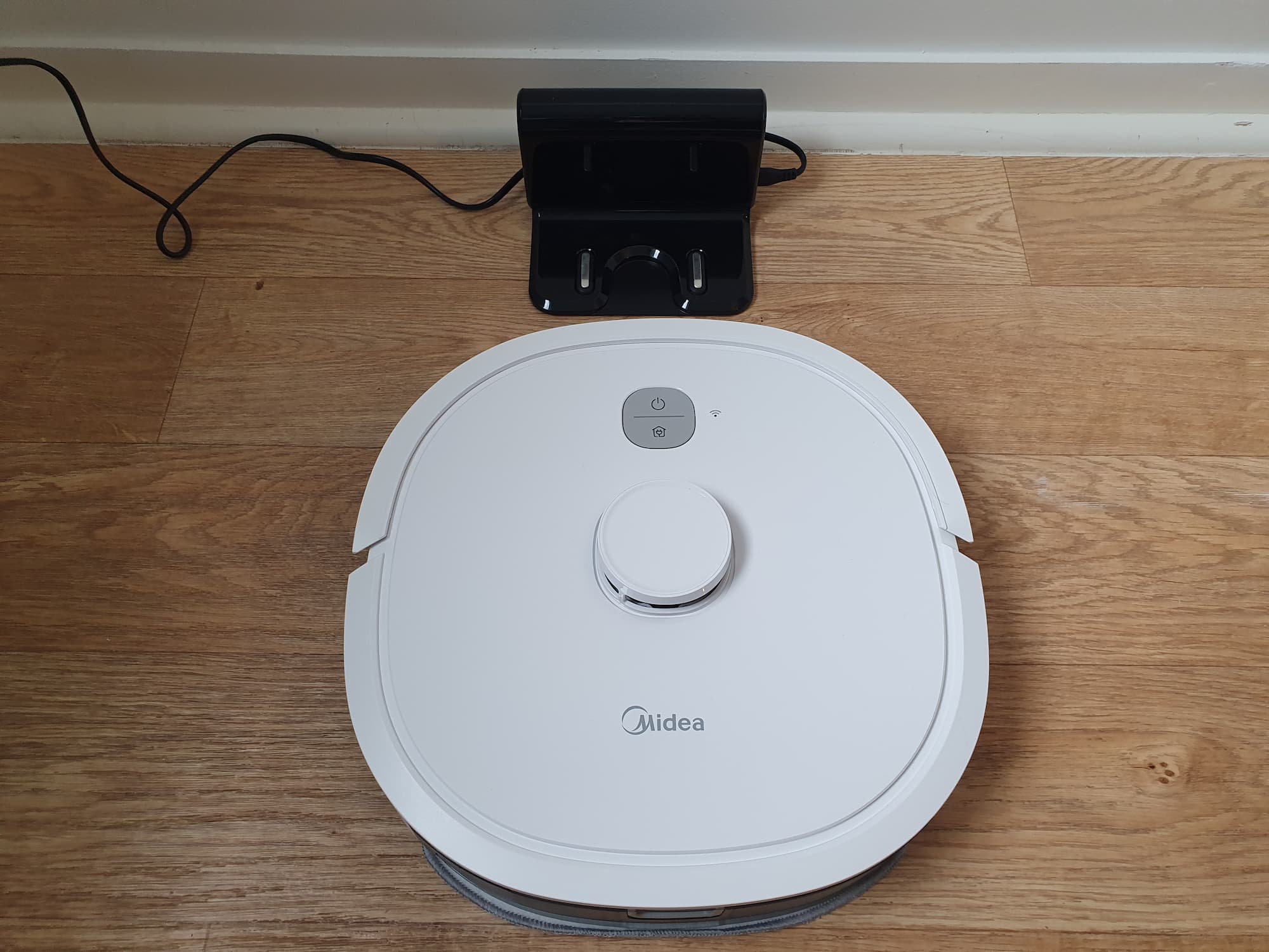 support de chargement aspirateur robot midea m6