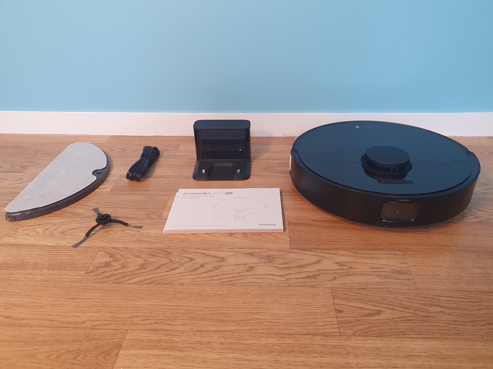 accessoires ouverts aspirateur robot dreamebot d10s pro