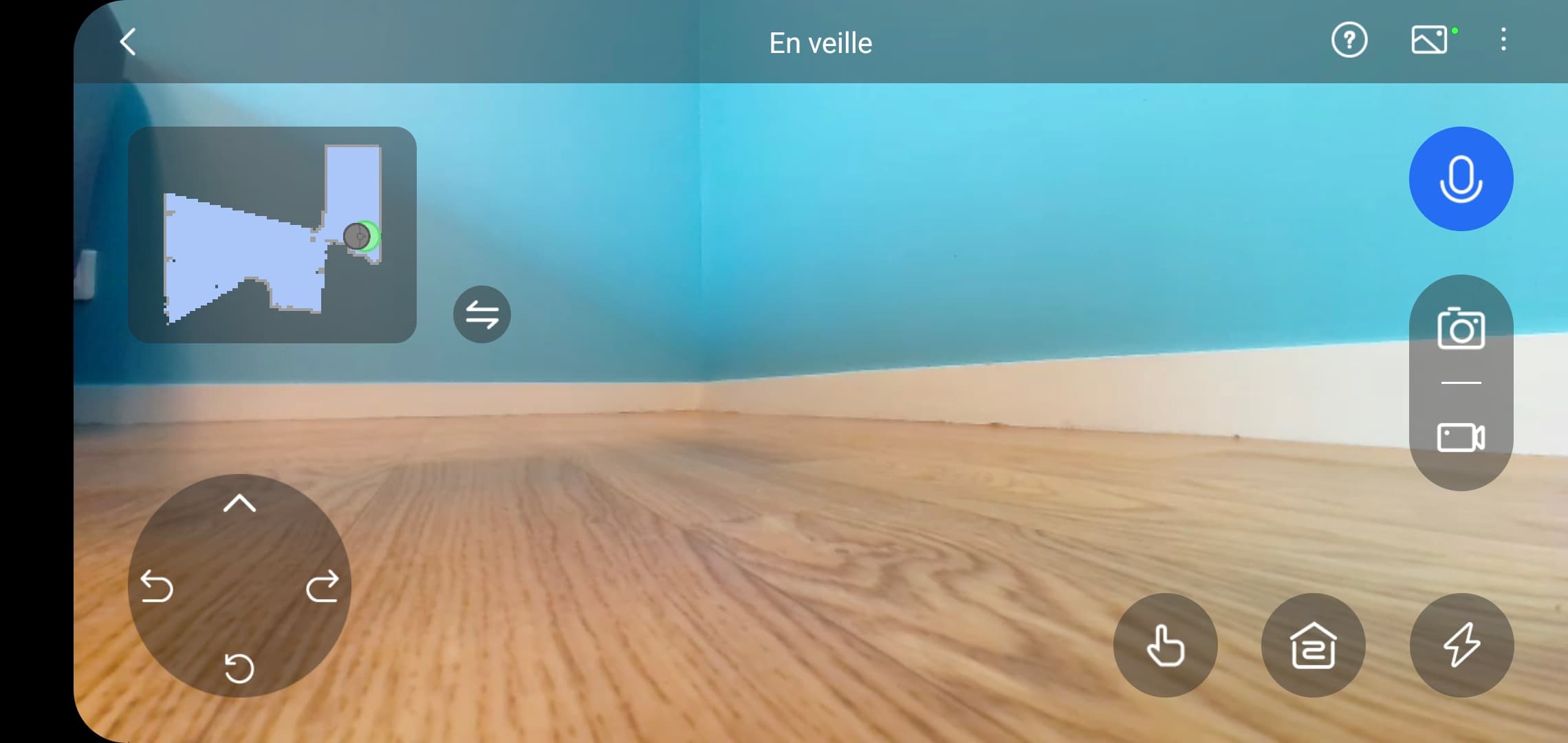 camera video DreameBot D10s Pro