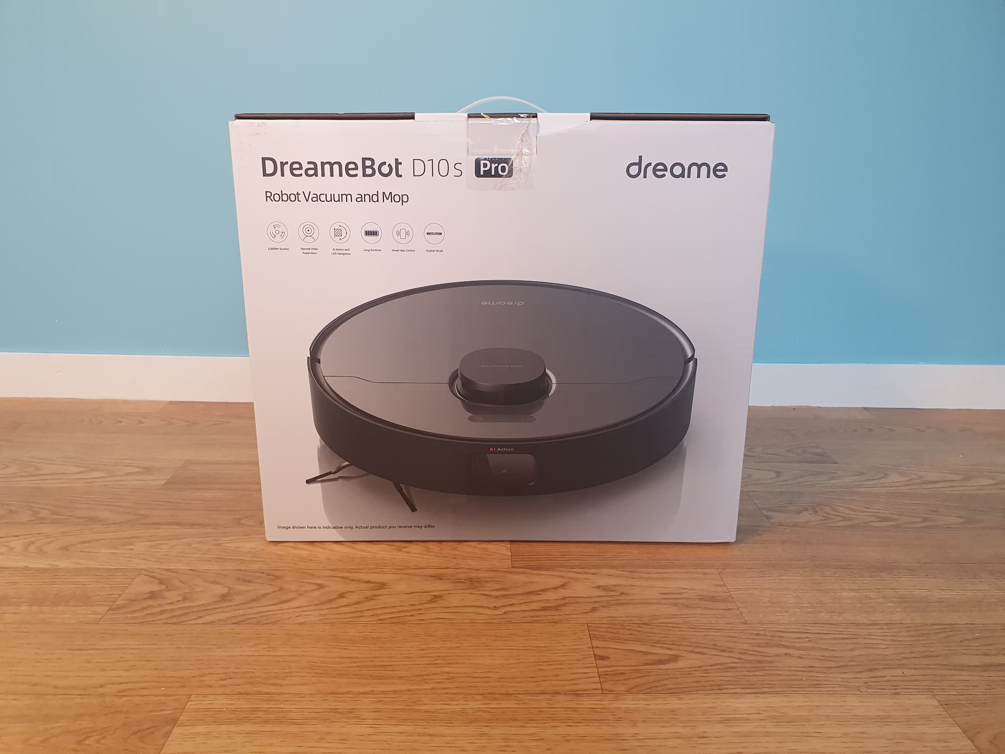 emballage commercial aspirateur robot DreameBot D10s Pro