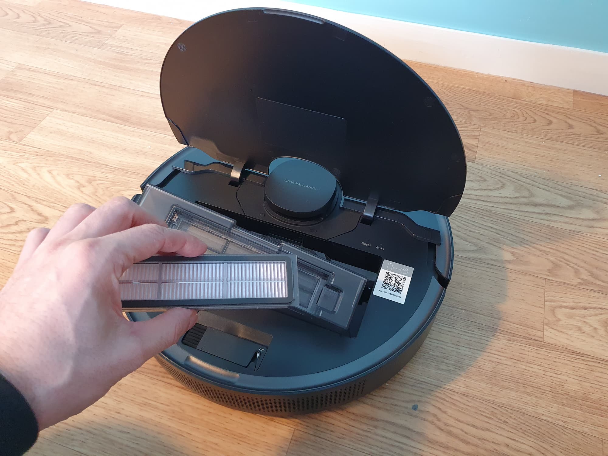 filtre bac à poussiere aspirateur robot dreamebot d10s pro