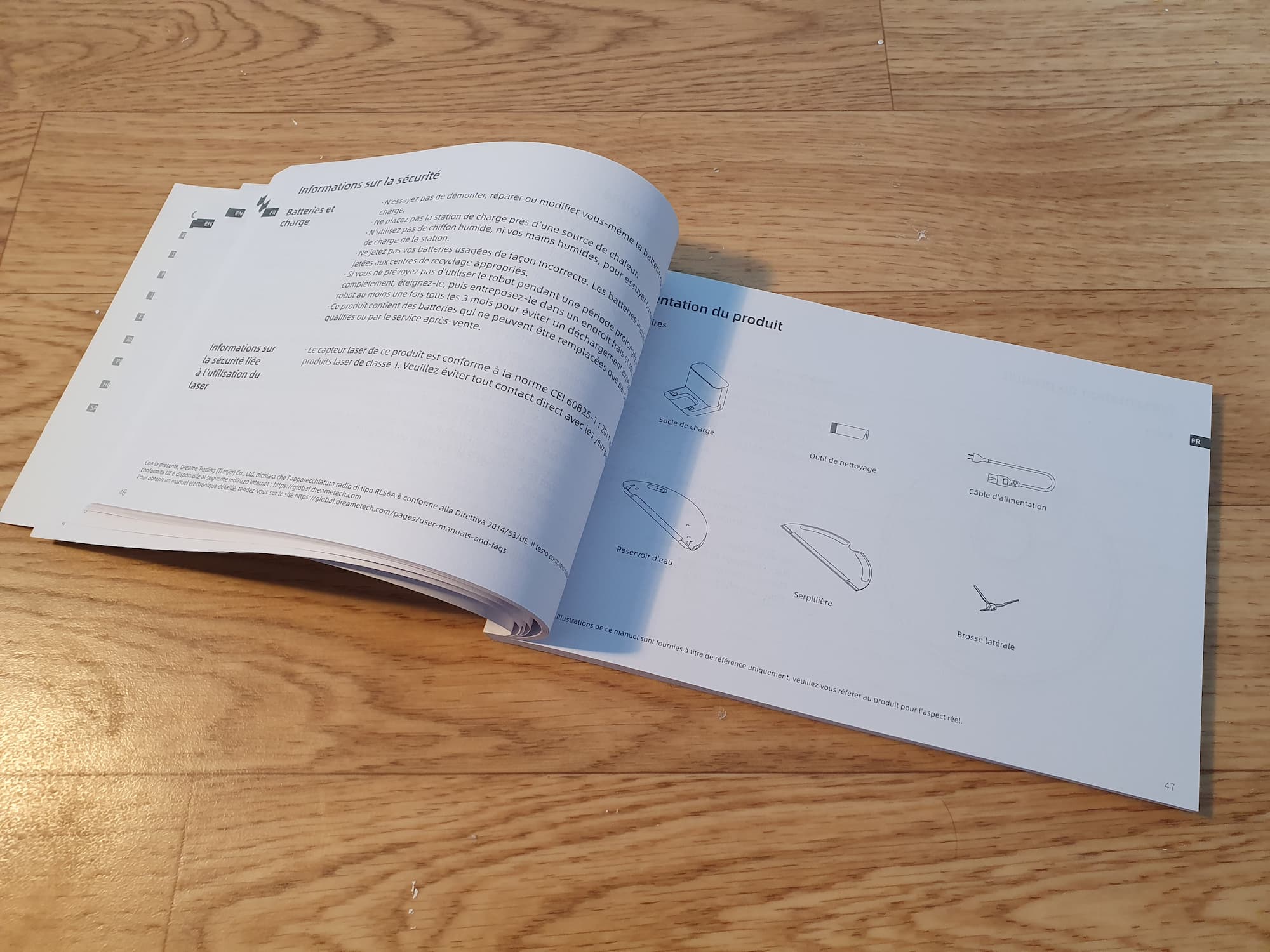 notice d'utilisation aspirateur robot dreamebot d10s pro