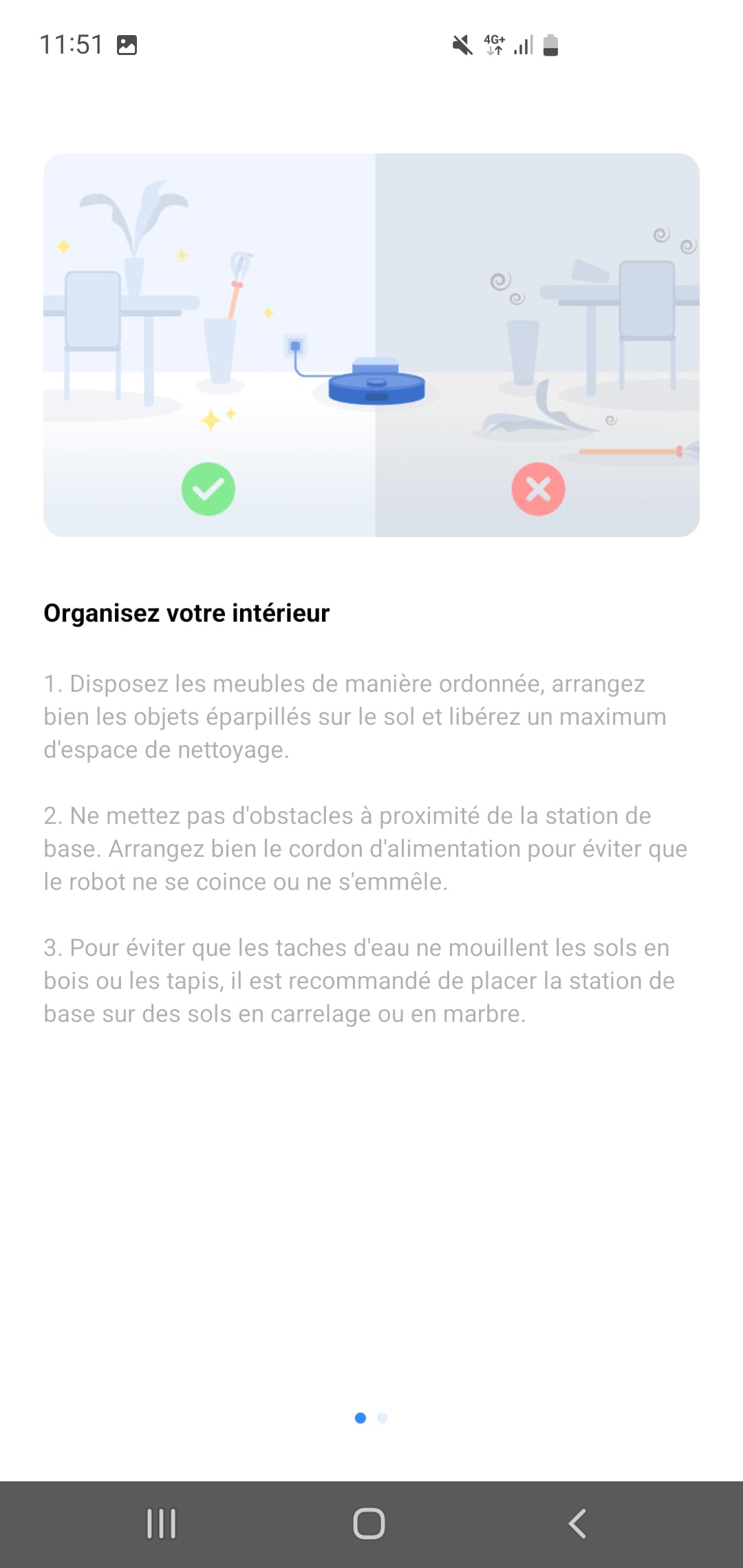 recommandations DreameBot D10s Pro