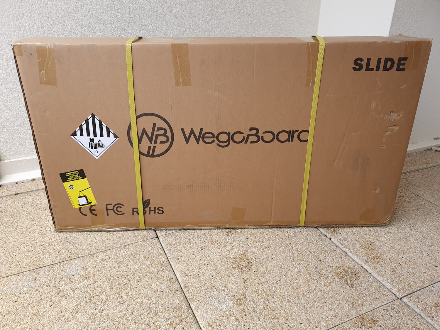 emballage trottinette electrique slide wegoboard