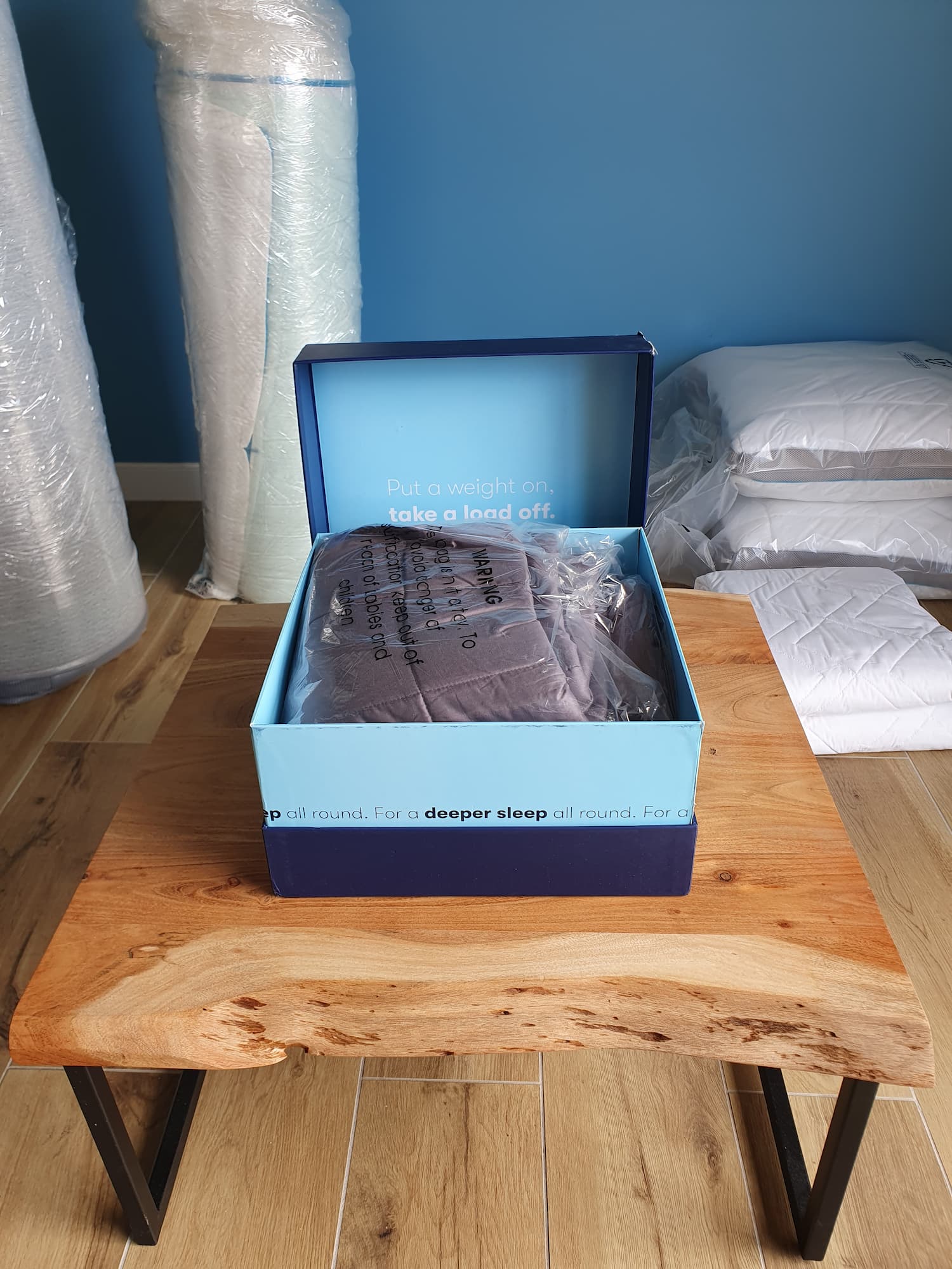 emballage couverture lestée simba