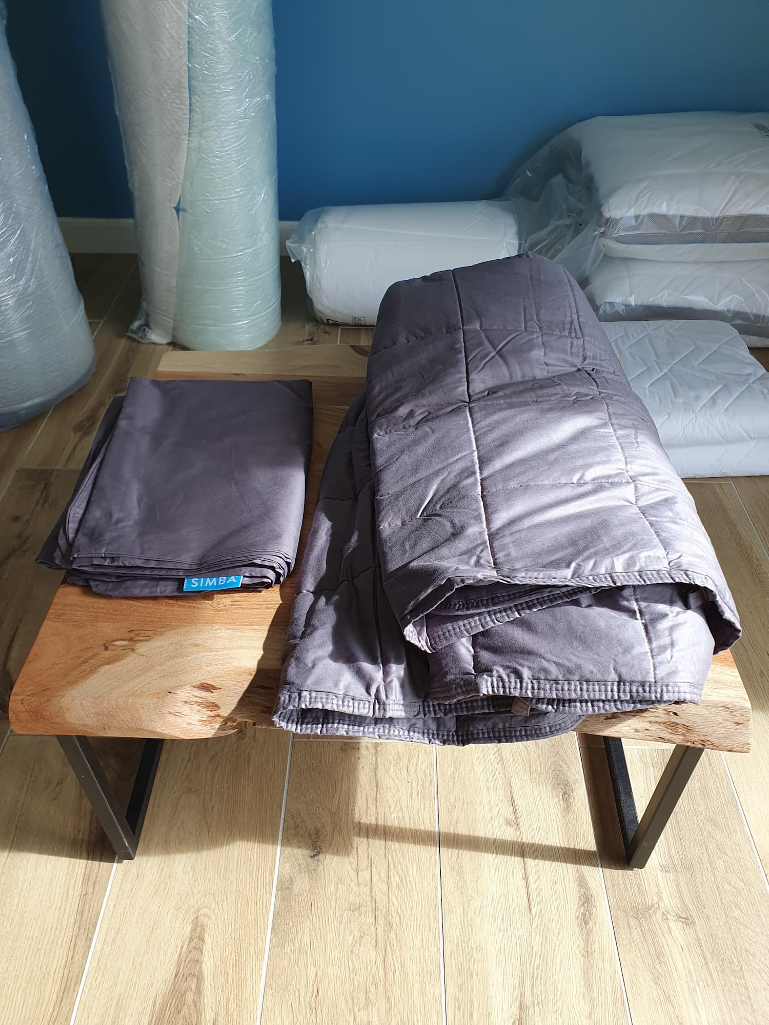 housse couverture lestée simba