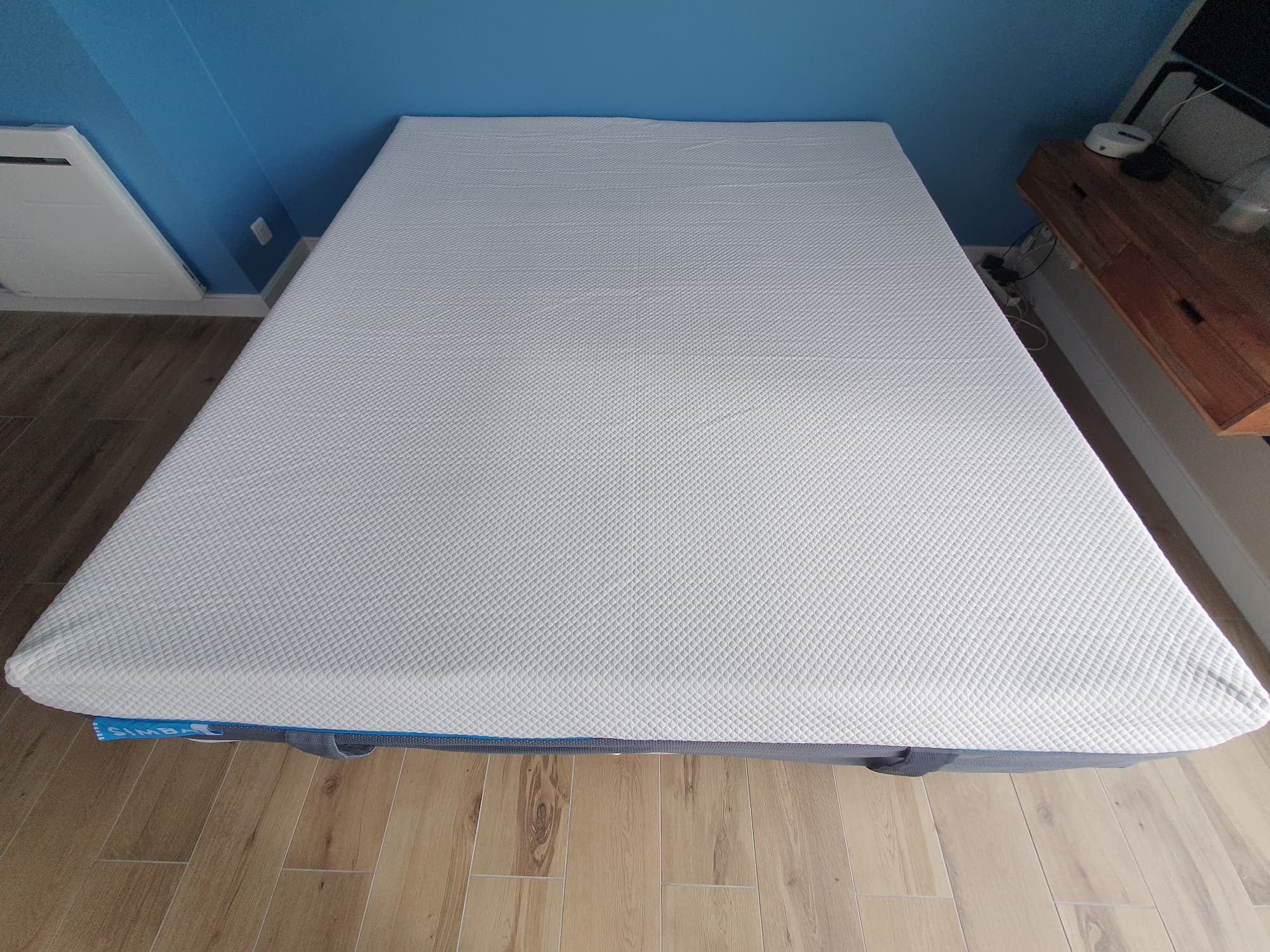 matelas Simba vu du dessus