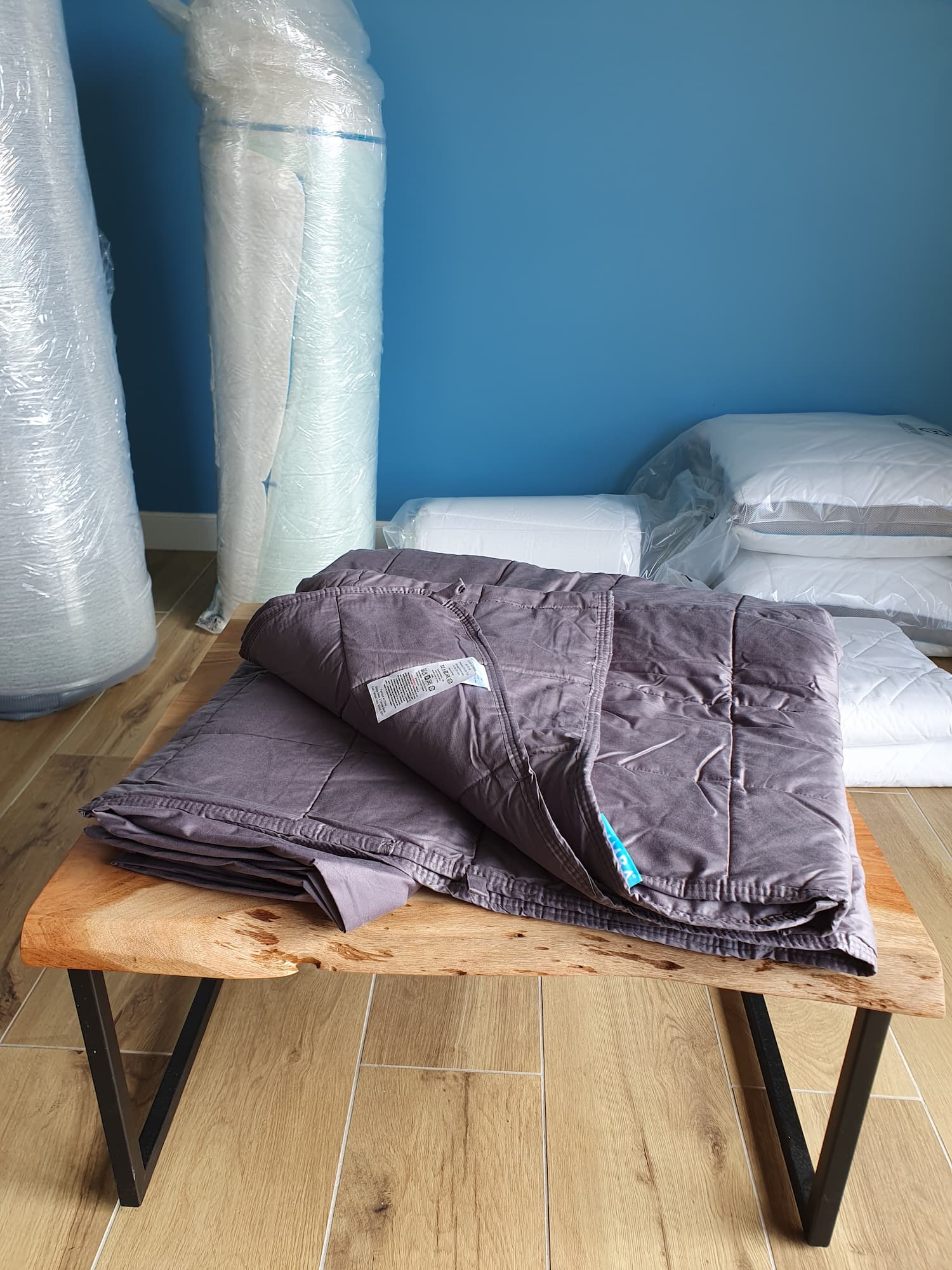 test couverture lestée simba