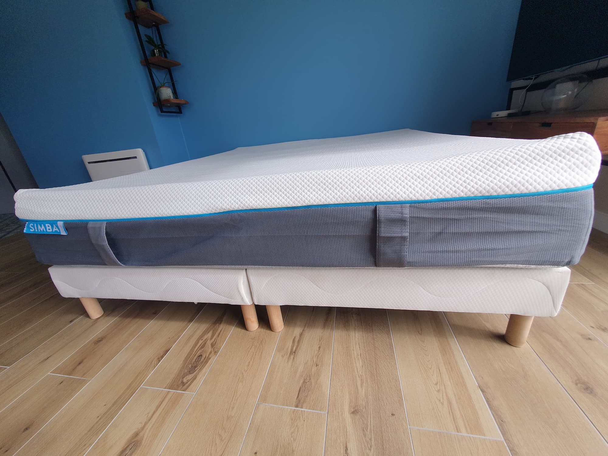visualisation matelas simba