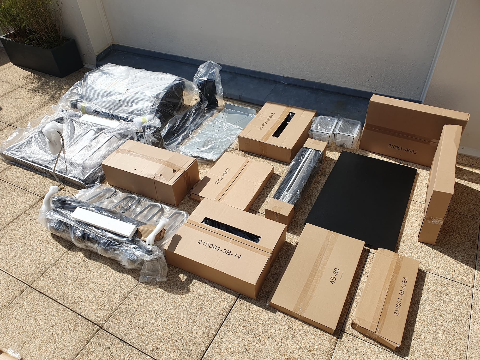 déballage Barbecue gaz Onyx 4 S