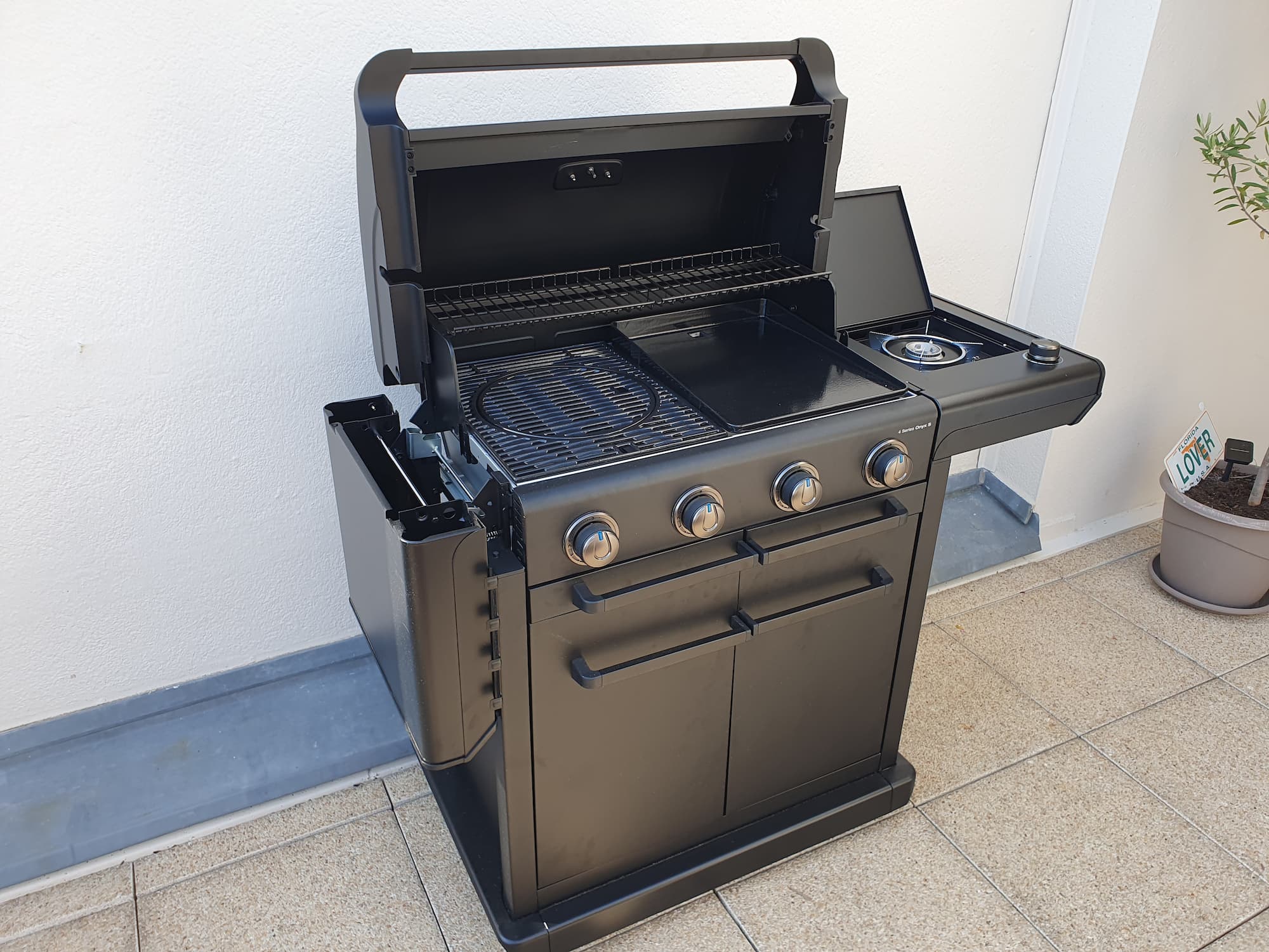 extyension Barbecue gaz Onyx 4 S