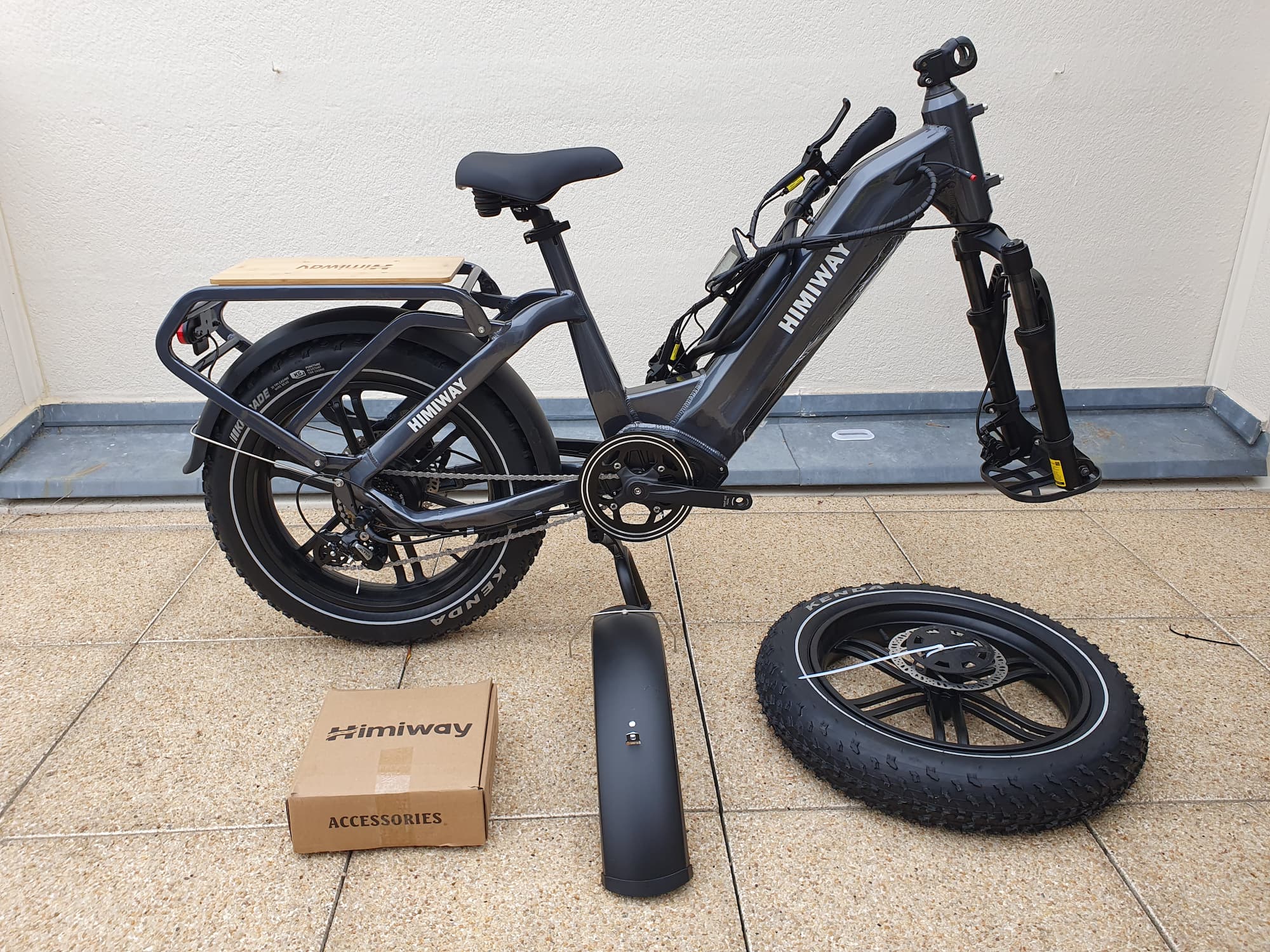 montage velo himiway