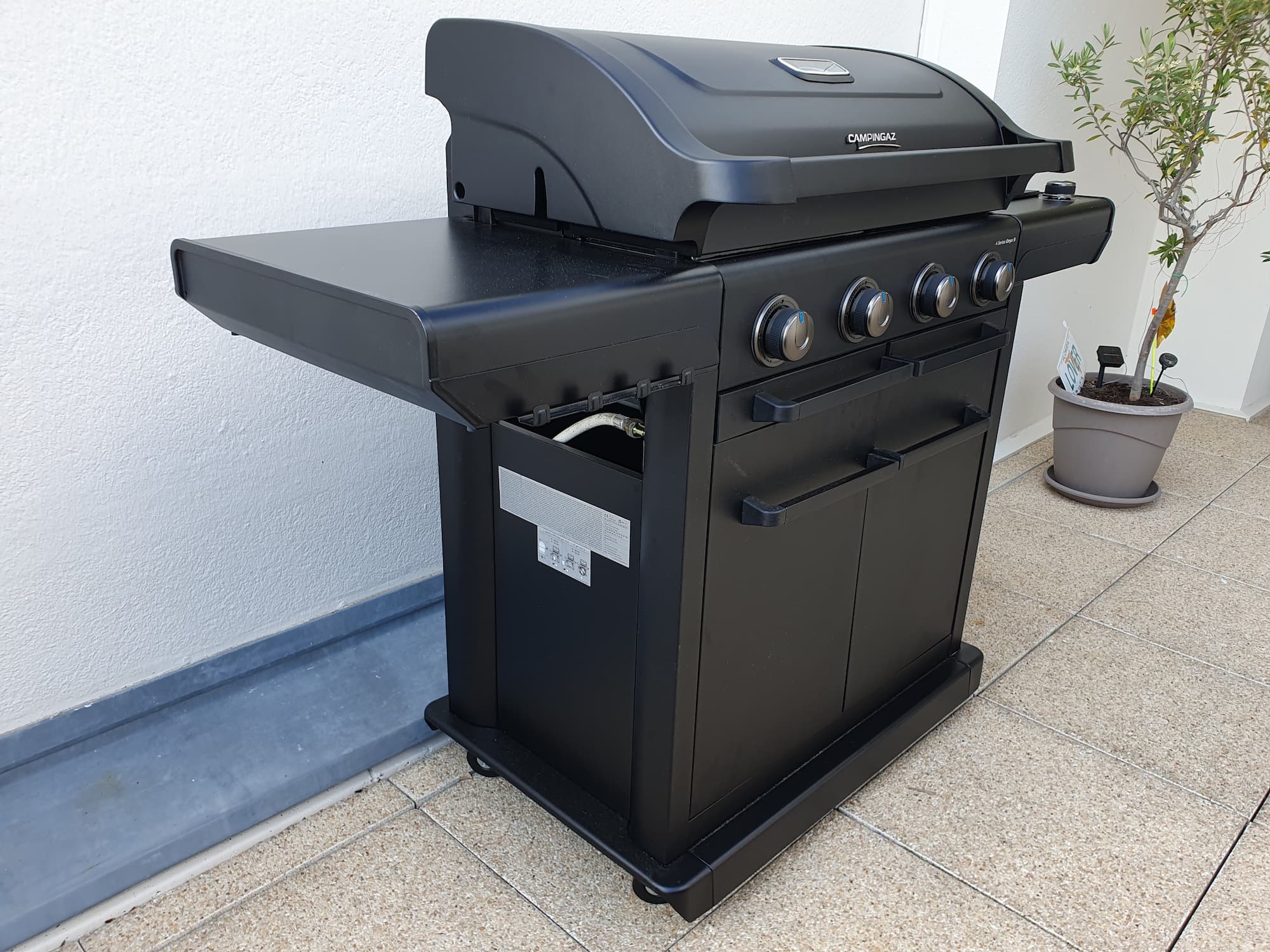 système récupération graisse Barbecue gaz Onyx 4 S