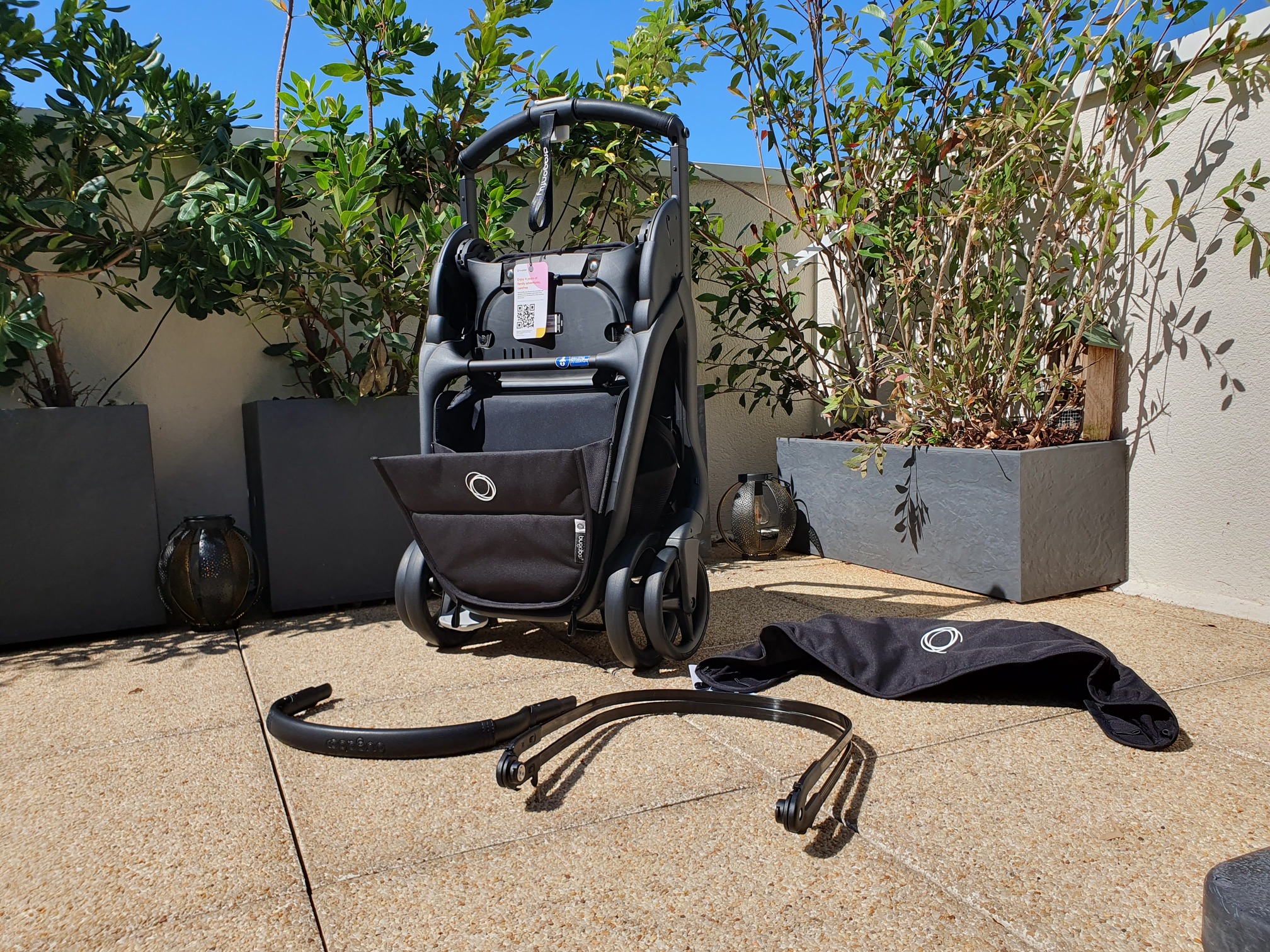 La poussette Dragonfly de Bugaboo et ses accessoires