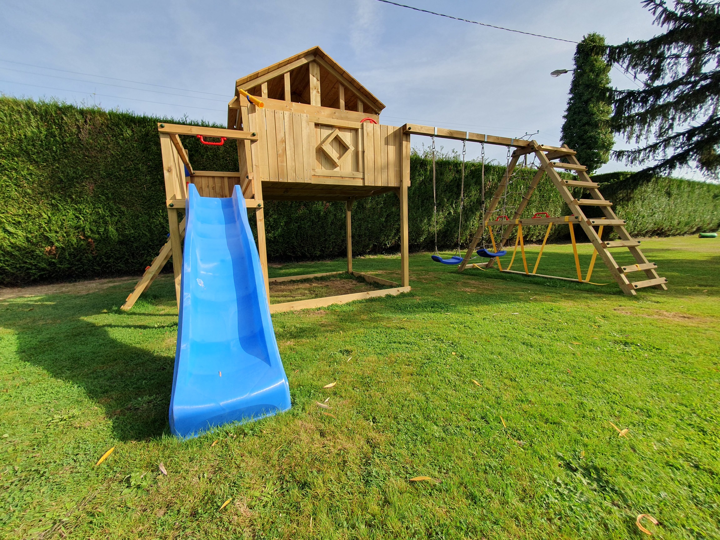 test de l'aire de jeux pour enfants wickey