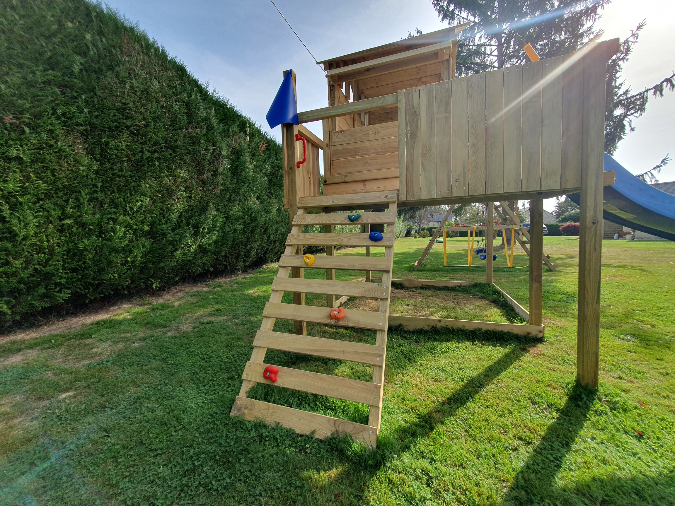 échelle  aire de jeux wickey