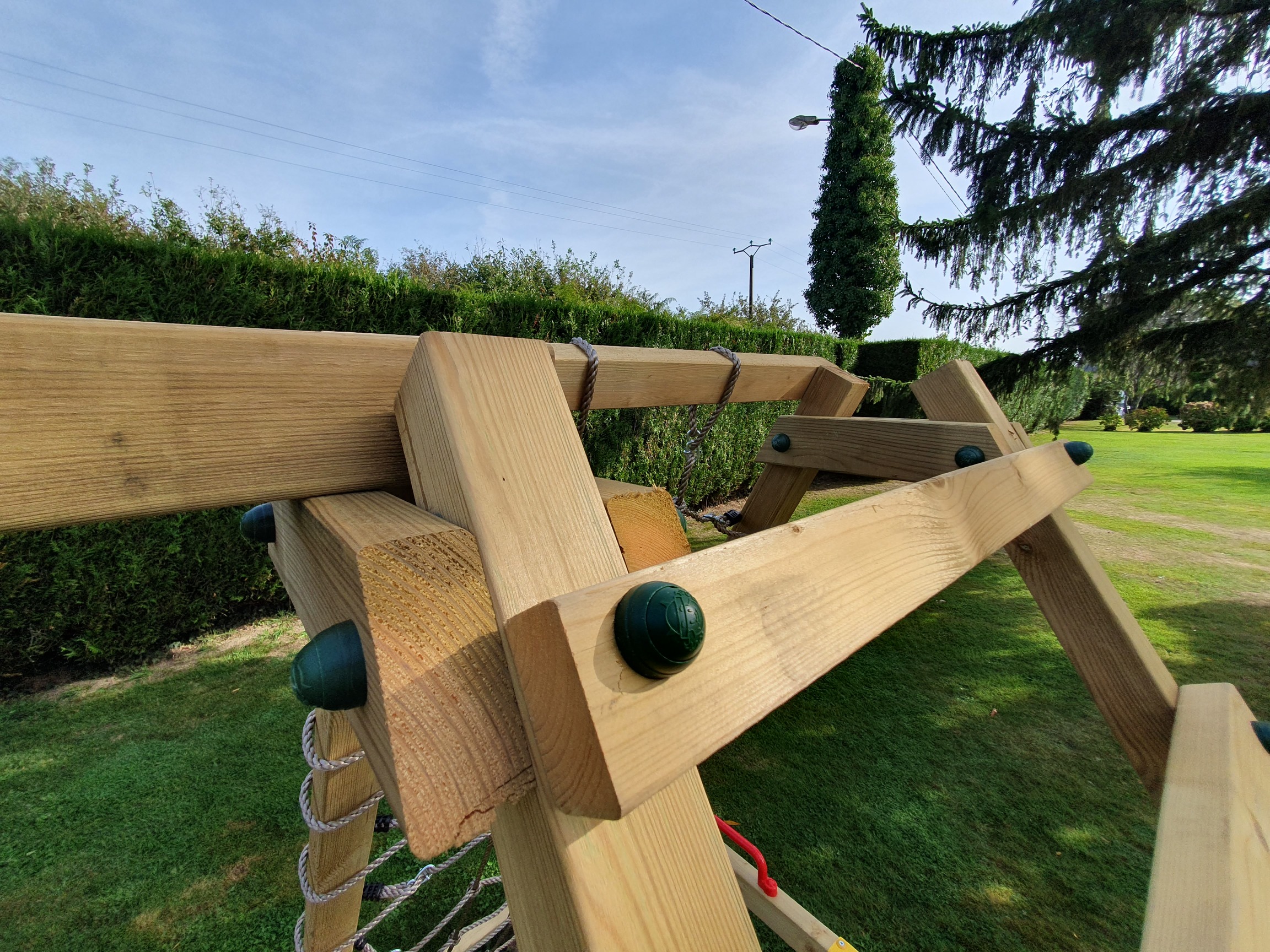 qualité de finition aire de jeux pour enfants wickey